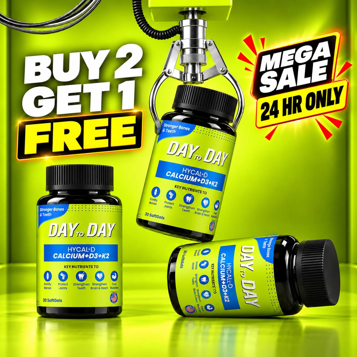 CALCIUM  - Buy 2 Get 1 Free