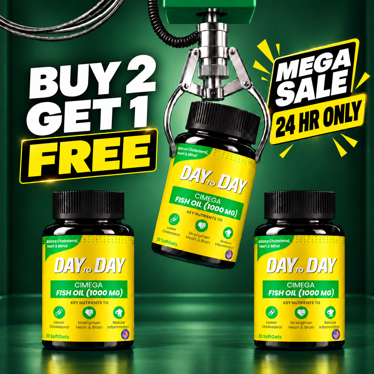 FISH OIL - Buy 2 Get 1 Free