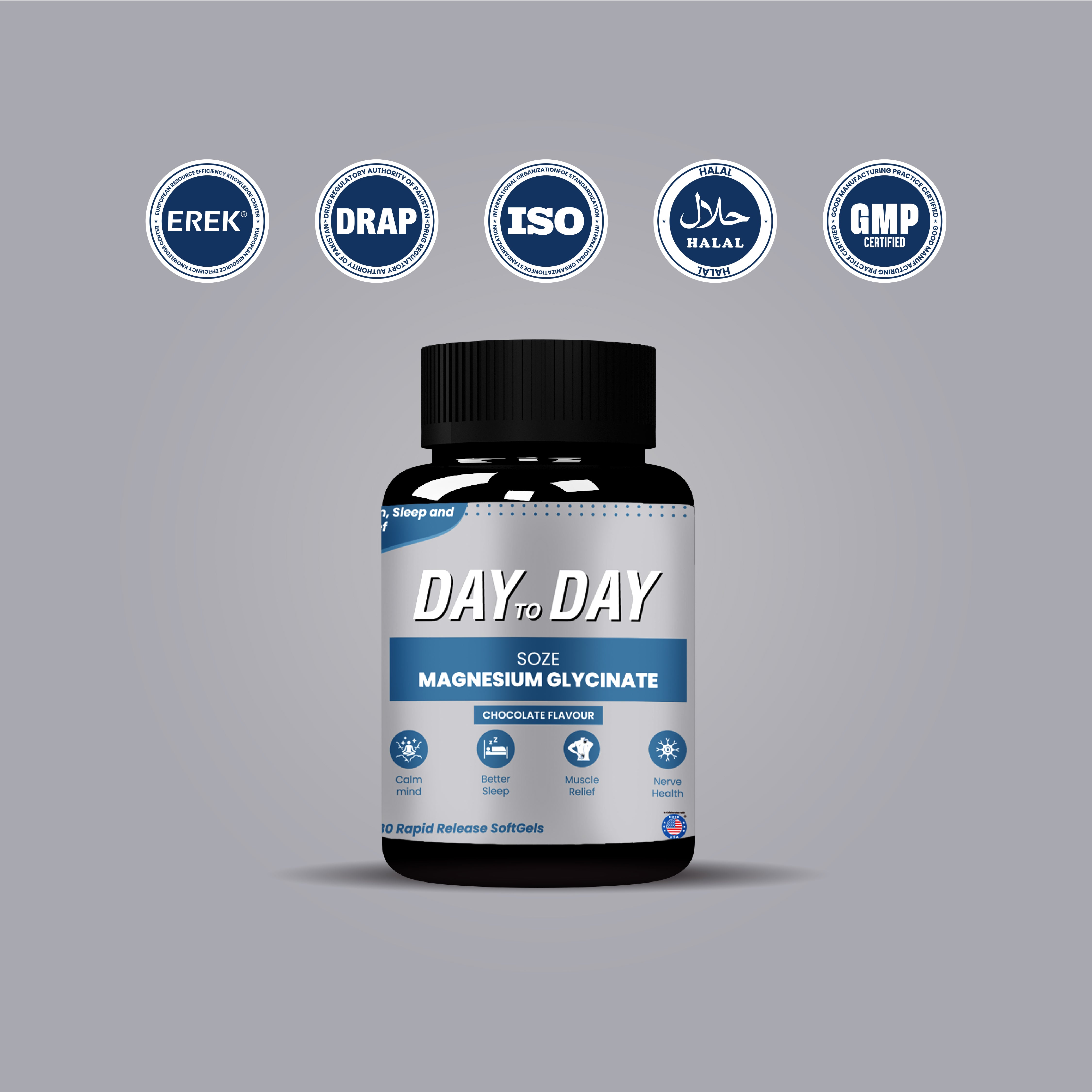 Magnesium Glycinate 30 SoftGels