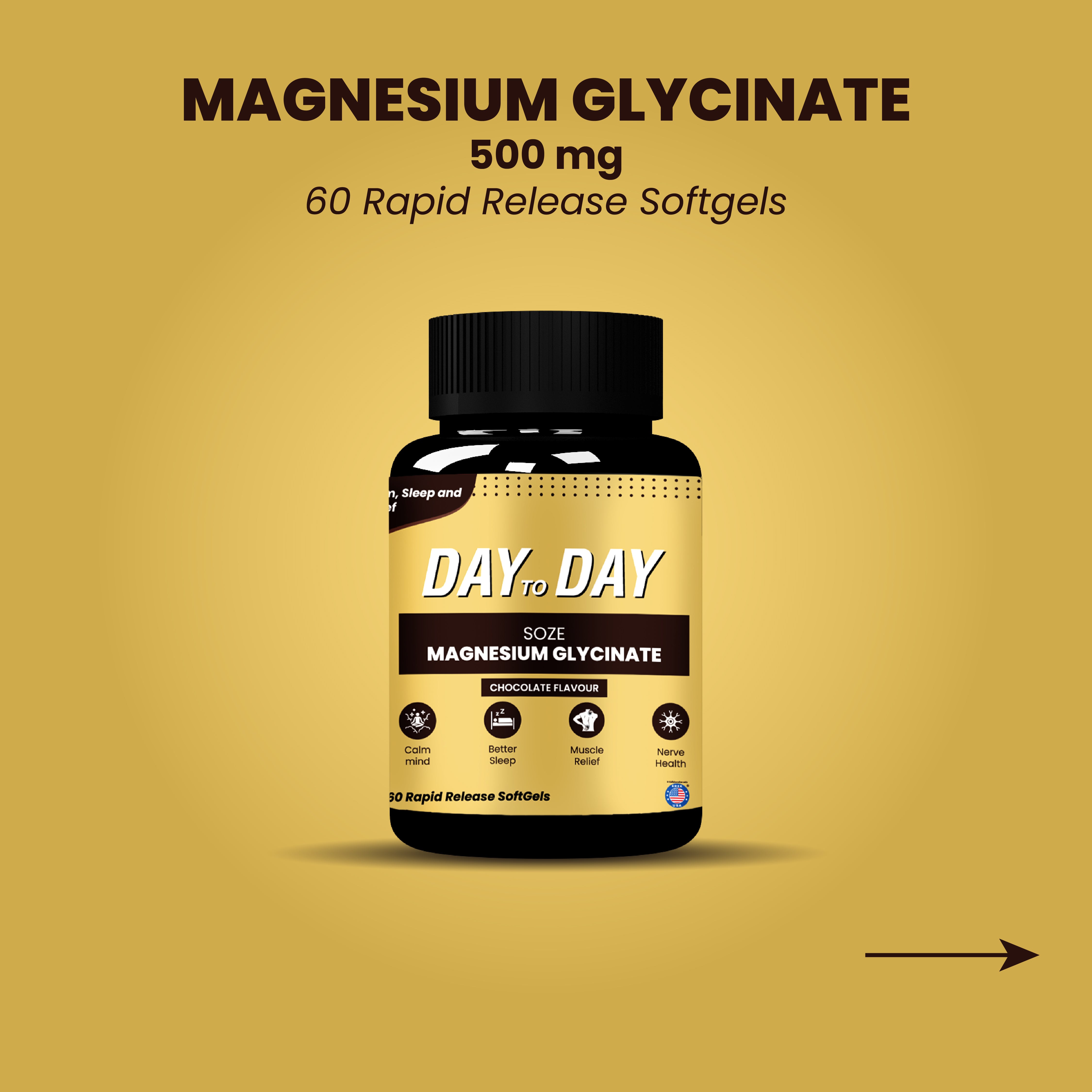 Magnesium Glycinate 60 SoftGels