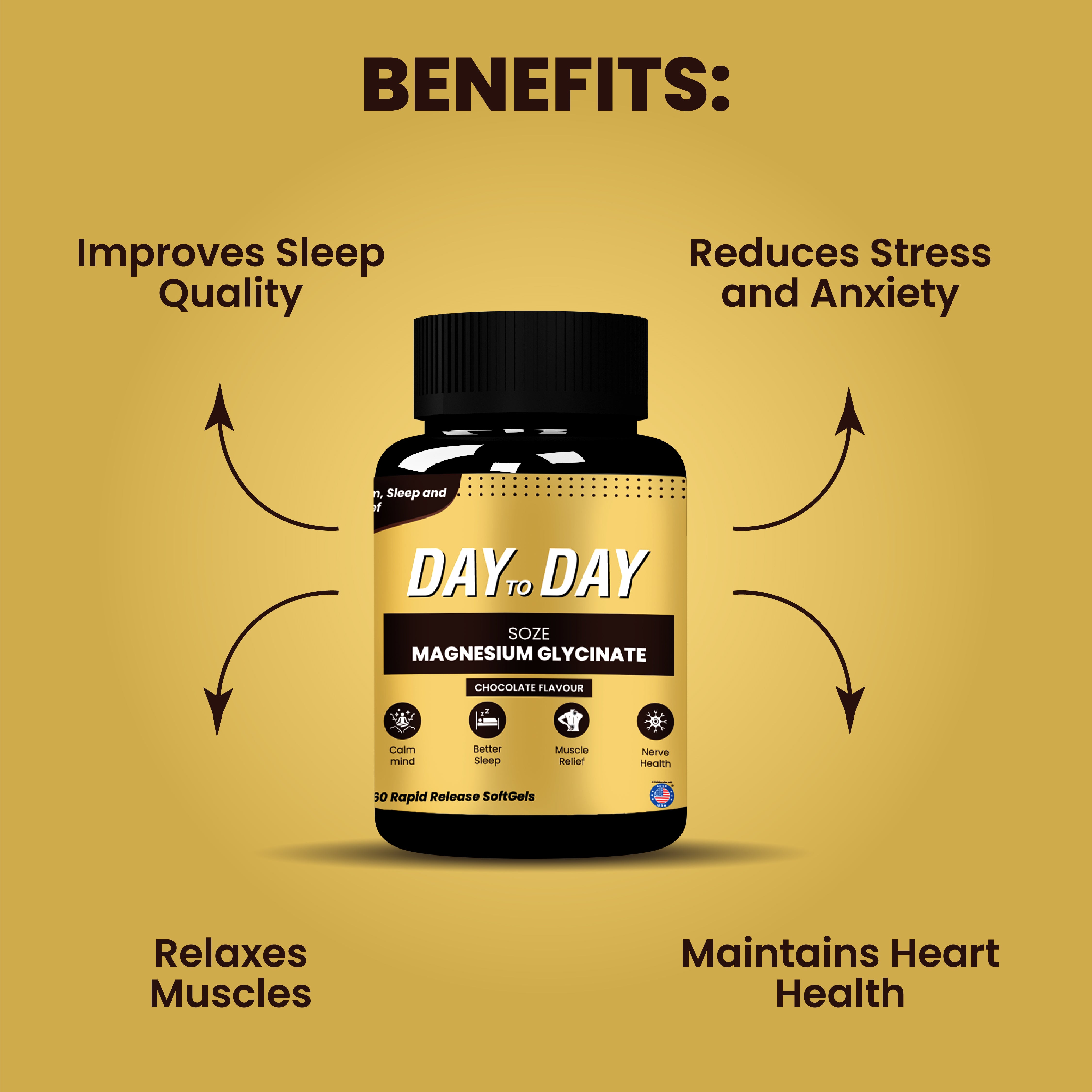 Magnesium Glycinate 60 SoftGels