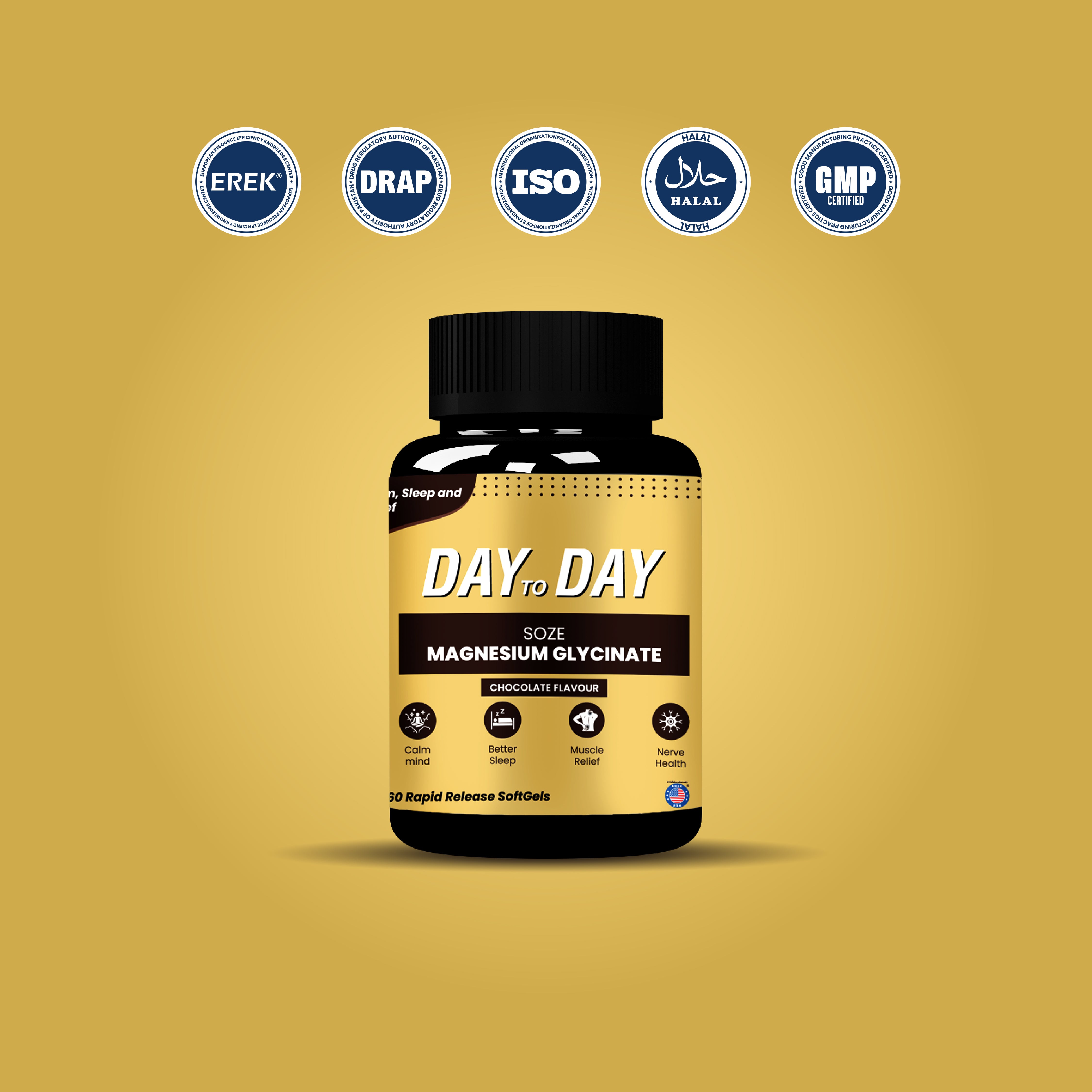 Magnesium Glycinate 60 SoftGels