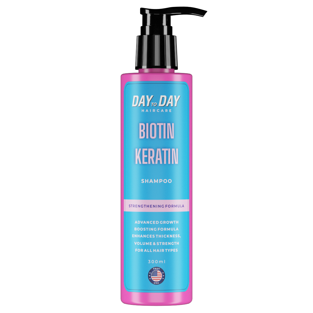 Biotin + Keratin Shampoo (300ml)