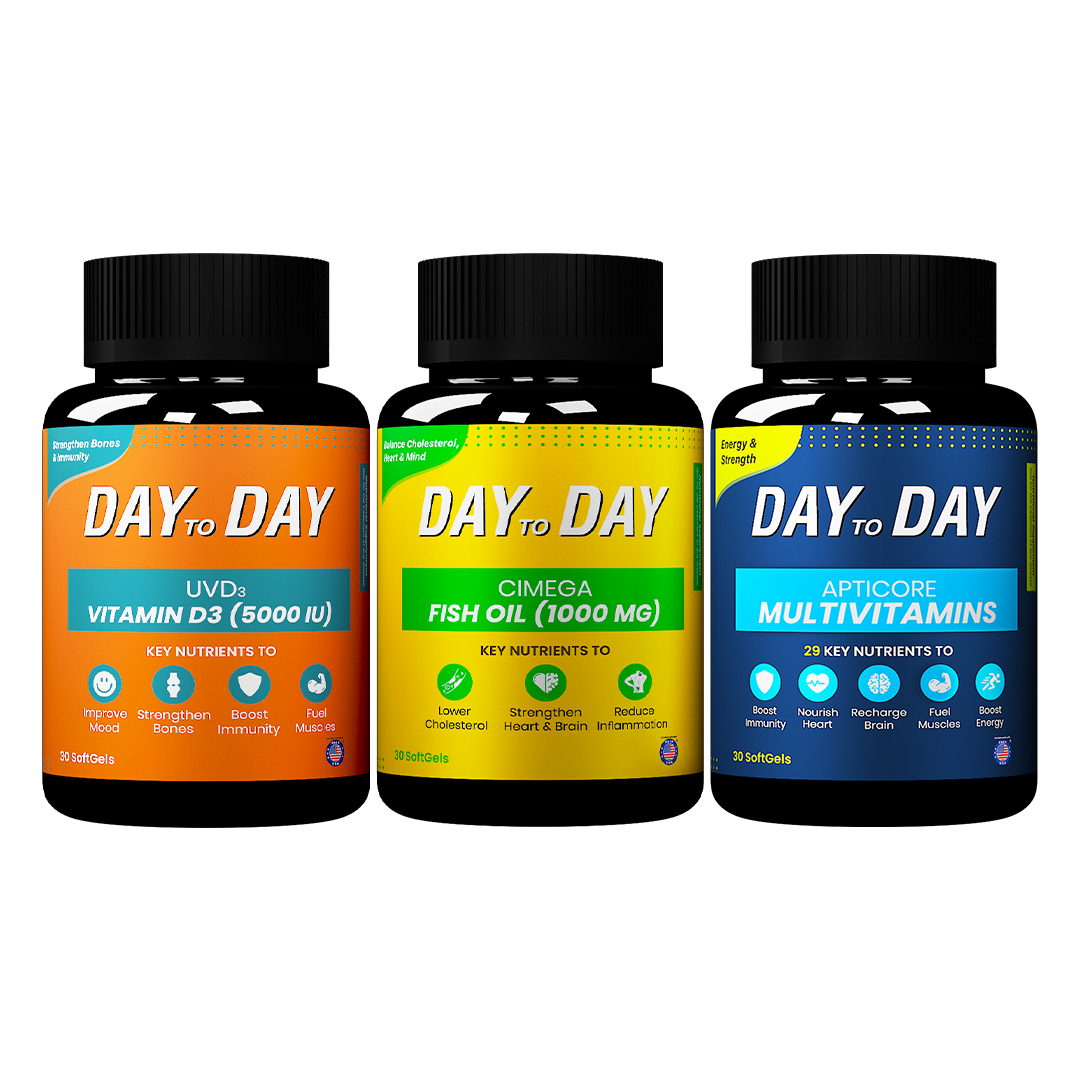 Multivitamins + Fish Oil + Vitamin D3