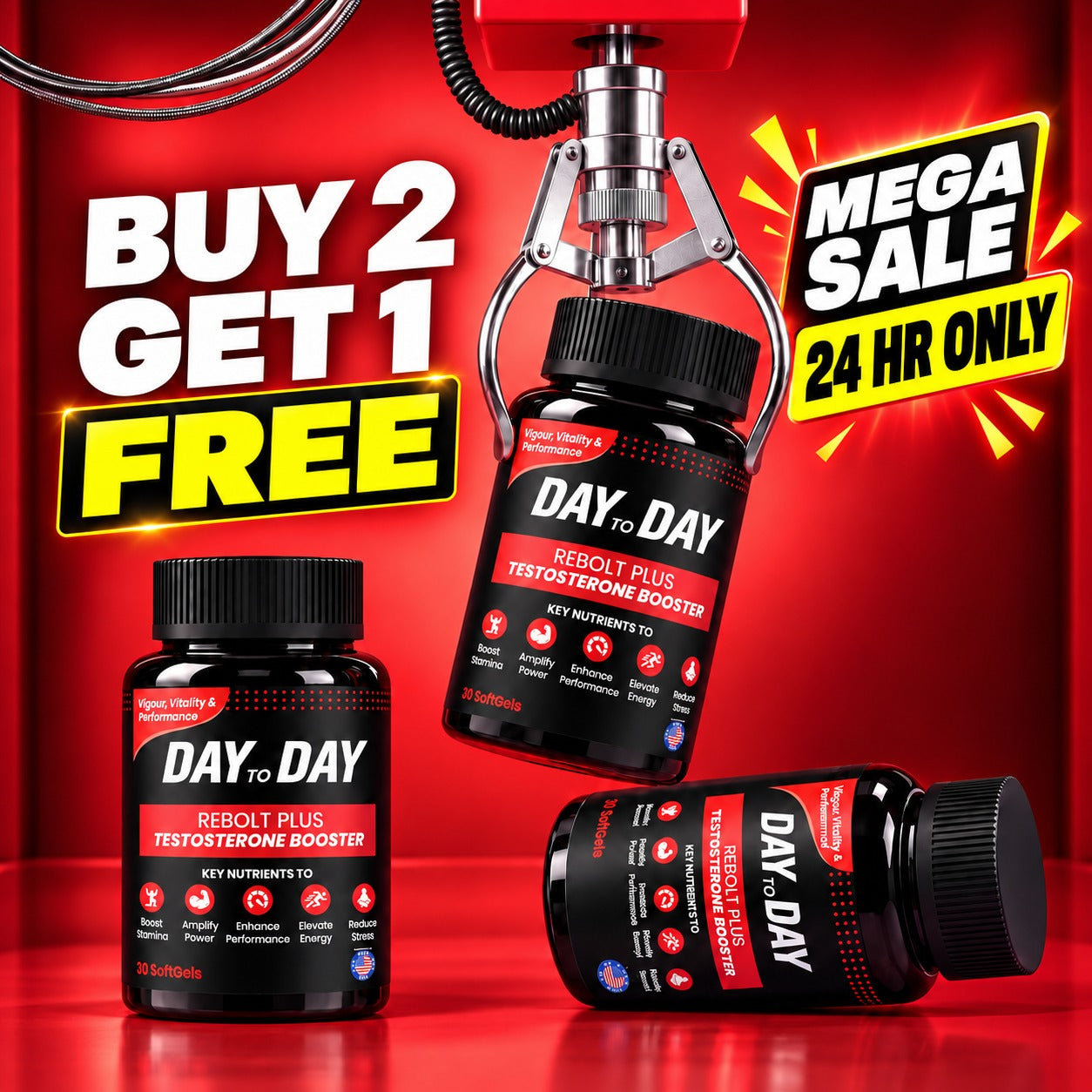 REBOLT - Buy 2 Get 1 Free