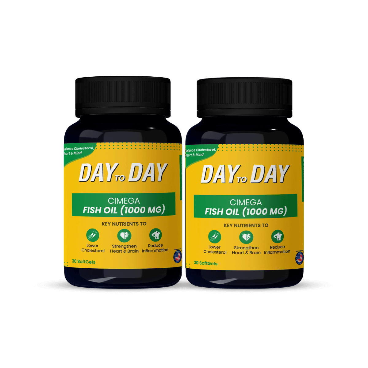 Fish Oil 2 Packs-Heart Health Combo